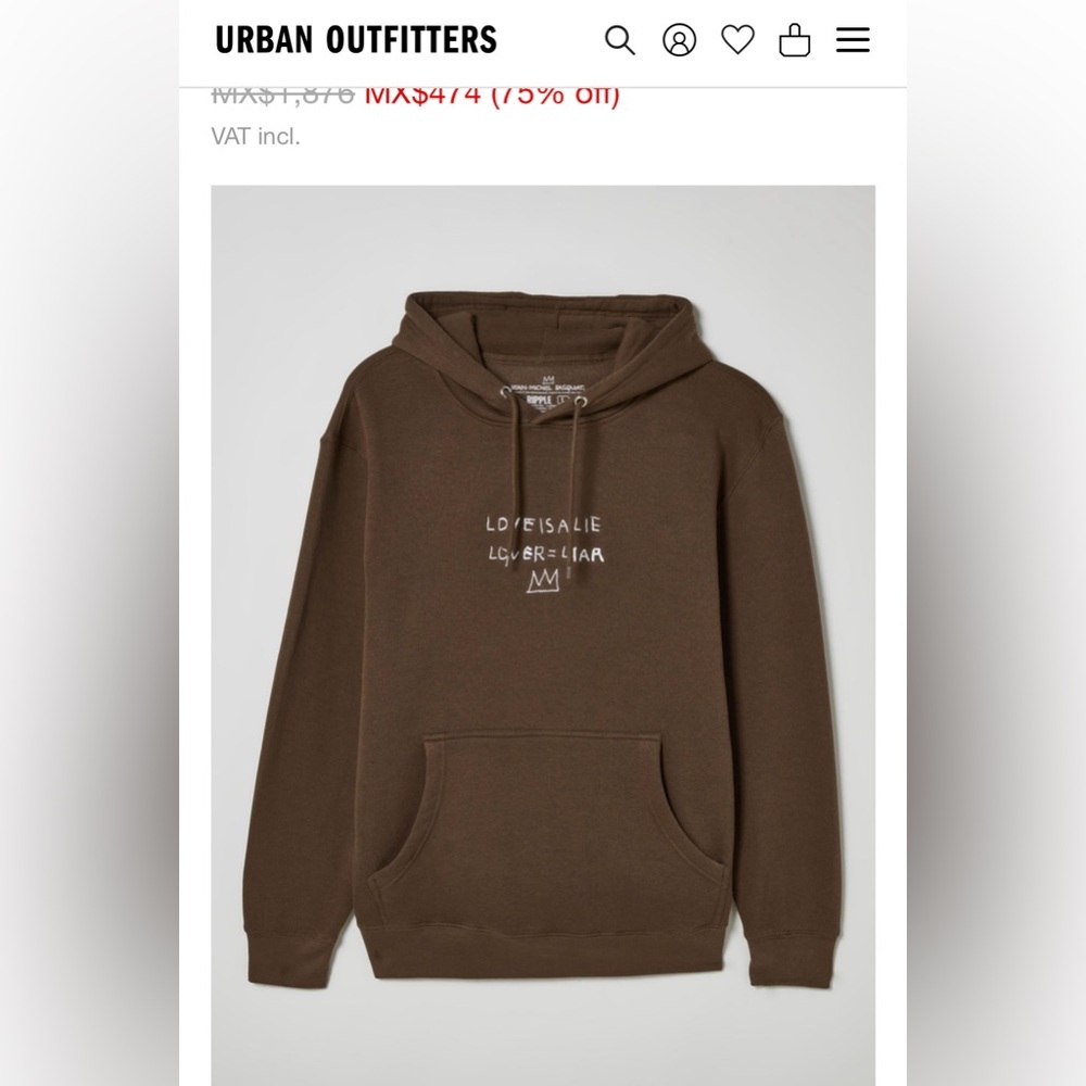 Basquiat Love Is A Lie Sweatshirt